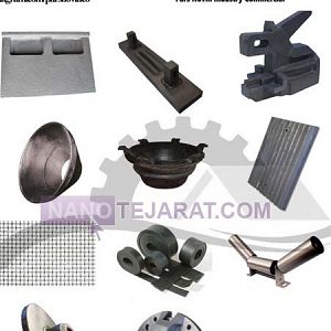 قطعات ضد سایش معادن شن و ماسه  قطعات ضد سایش معادن شن و ماسه